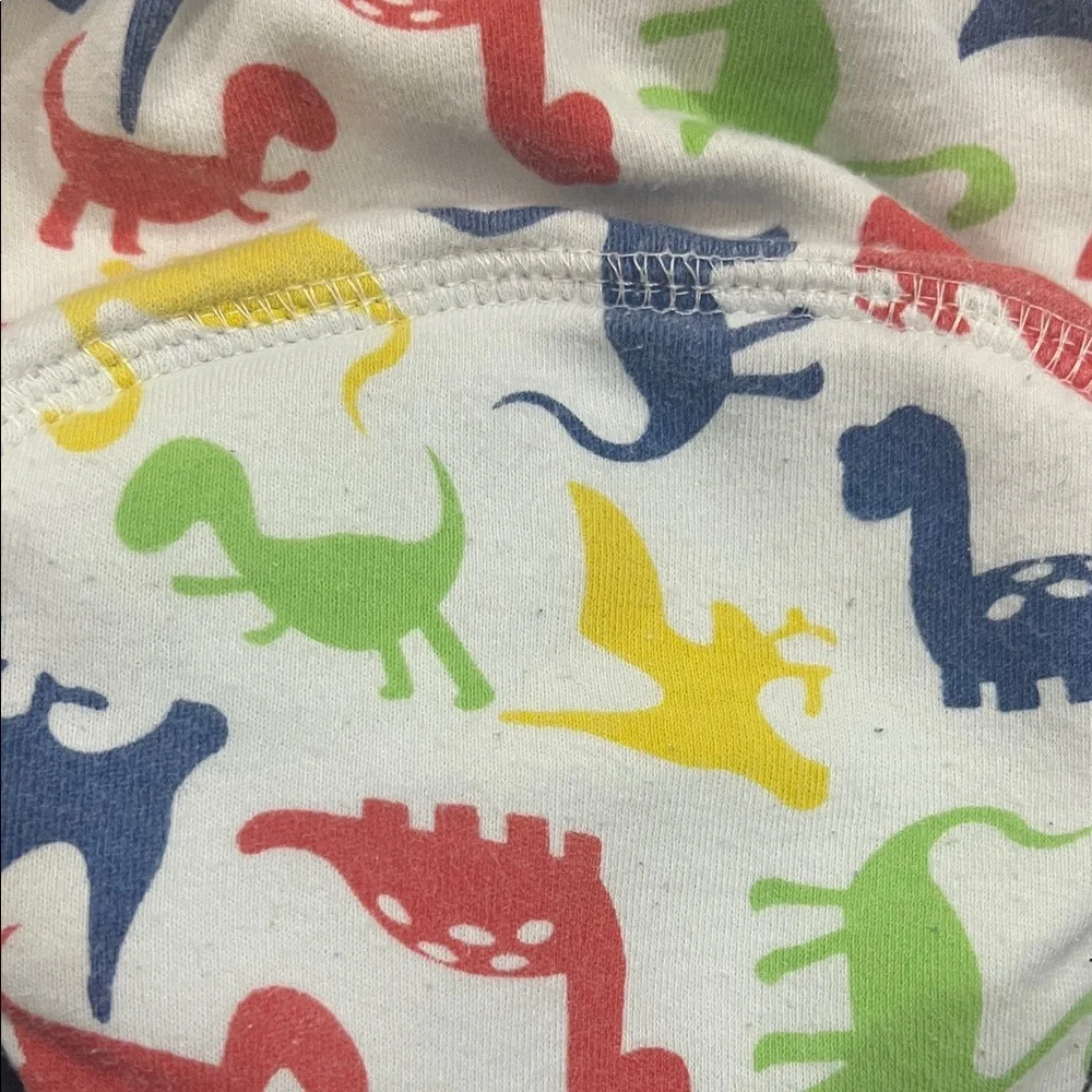 Colorful Dinosaur and Vehicle Print Kids Training Pants